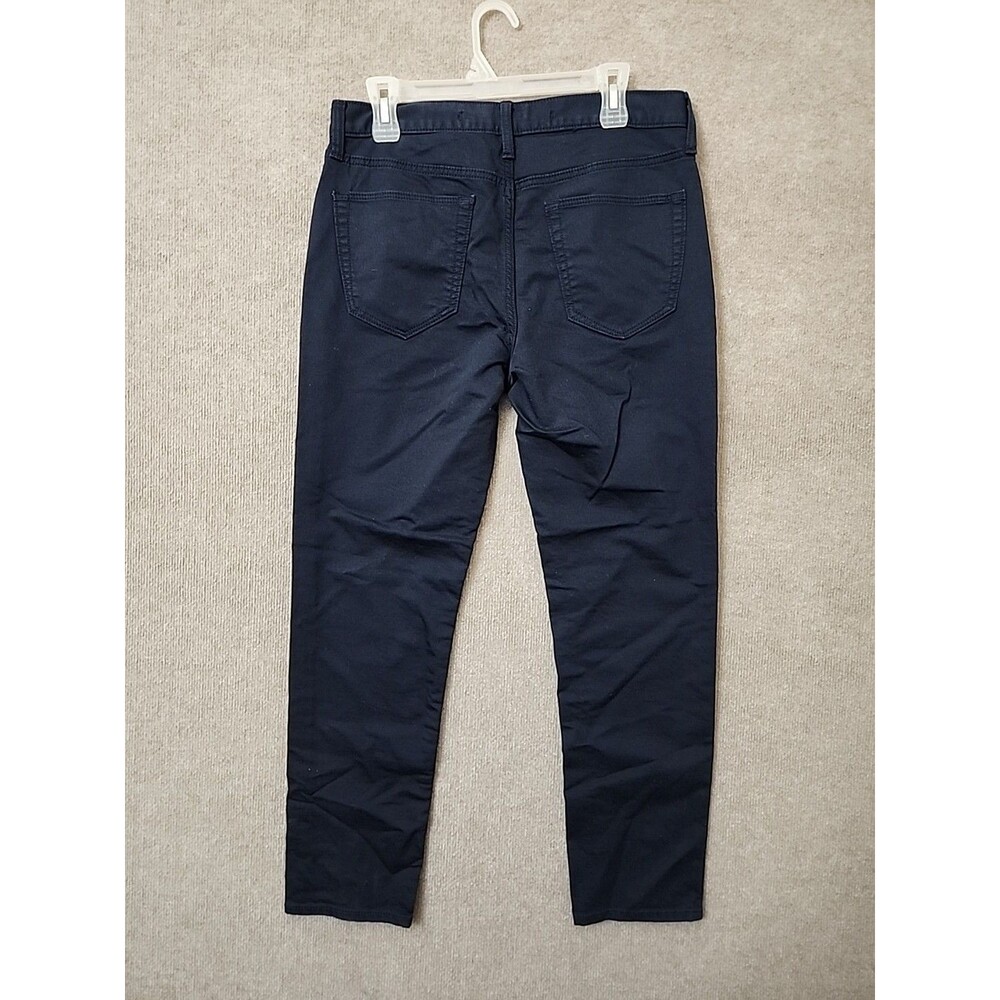Banana Republic Travel Jean Pants Mens 31x30 Navy Blue Slim Fit Stretch - Picture 5 of 11